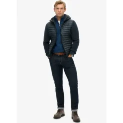 SuperdryHood Storm Fleece Hybrid Jkt - Polaire homme