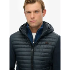 SuperdryHood Storm Fleece Hybrid Jkt - Polaire homme