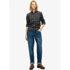 SuperdryLumberjack Check Flannel Shirt - Chemise femme