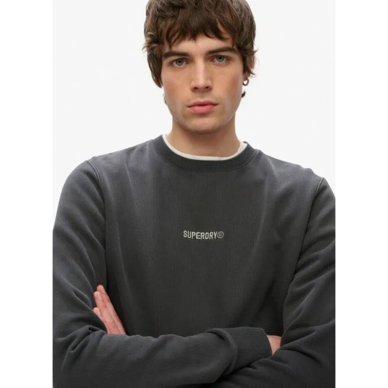 SuperdryMicro Logo Crew - Sweatshirt homme