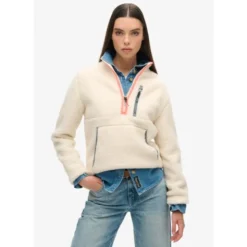 SuperdryOutdoor Half Zip Fleece - Polaire femme