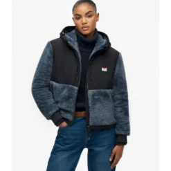SuperdrySuper Soft Hybrid Full Zip - Polaire femme