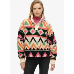 SuperdrySuper Soft Printed TEddy Fleece - Polaire femme