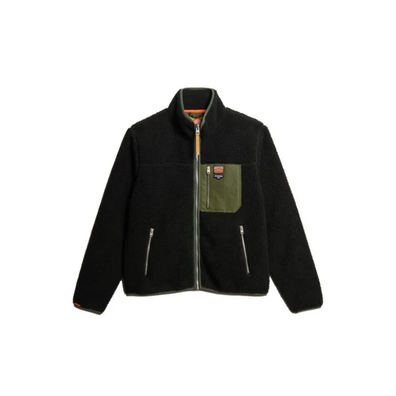 SuperdryVintage Retro Borg Fleece Jacket - Polaire homme