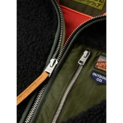 SuperdryVintage Retro Borg Fleece Jacket - Polaire homme