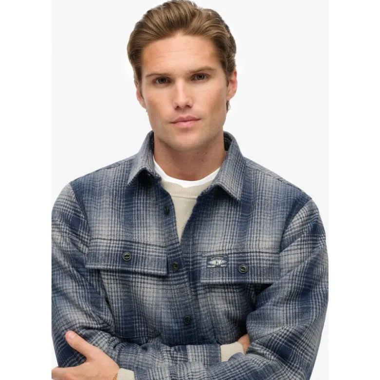 SuperdryWool Miller Overshirt - Chemise homme