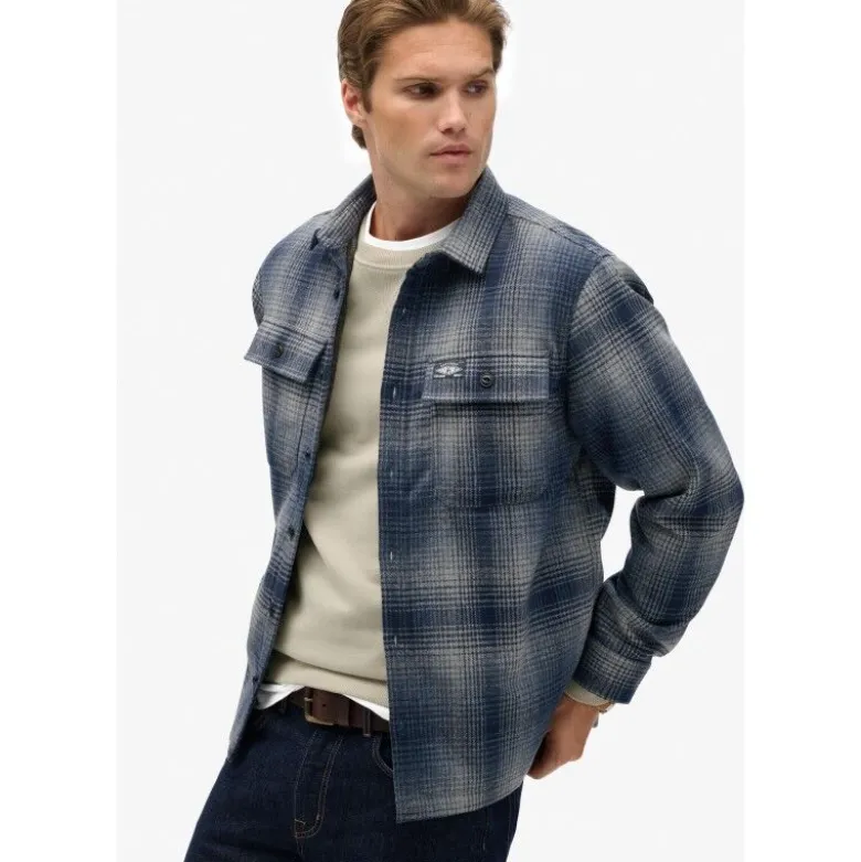 SuperdryWool Miller Overshirt - Chemise homme