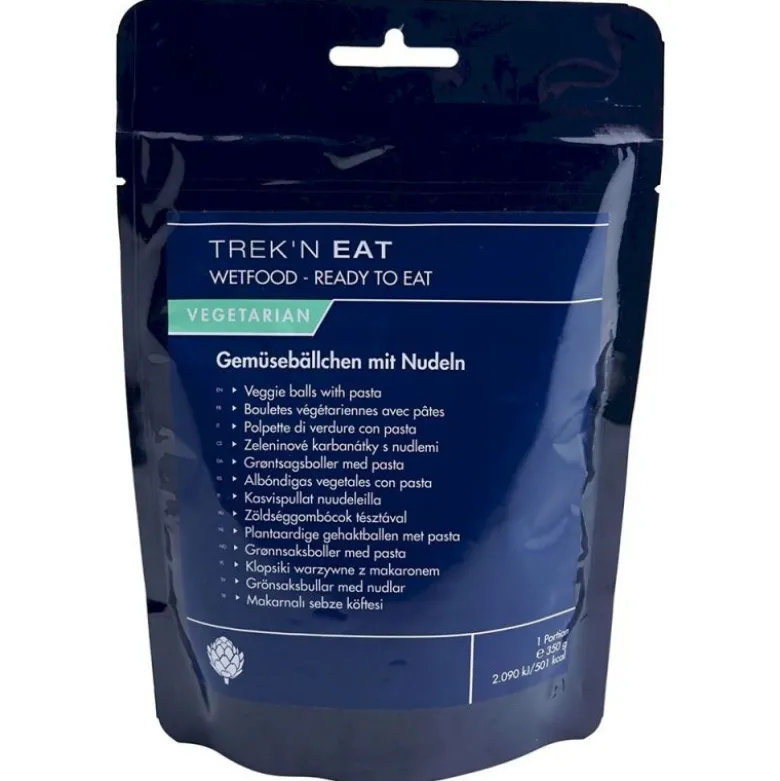 Trek'N EatBoulettes végétariennes avec pâtes - Plat principal