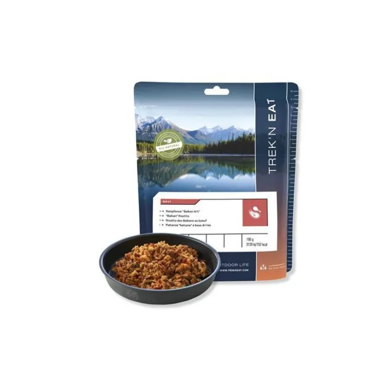 Trek'N EatRisotto des Balkans au bœuf - Plat de viande