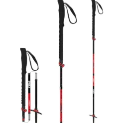 TSL OutdoorTour Carbon 5 Cross - Push & Pull - Bâtons randonnée