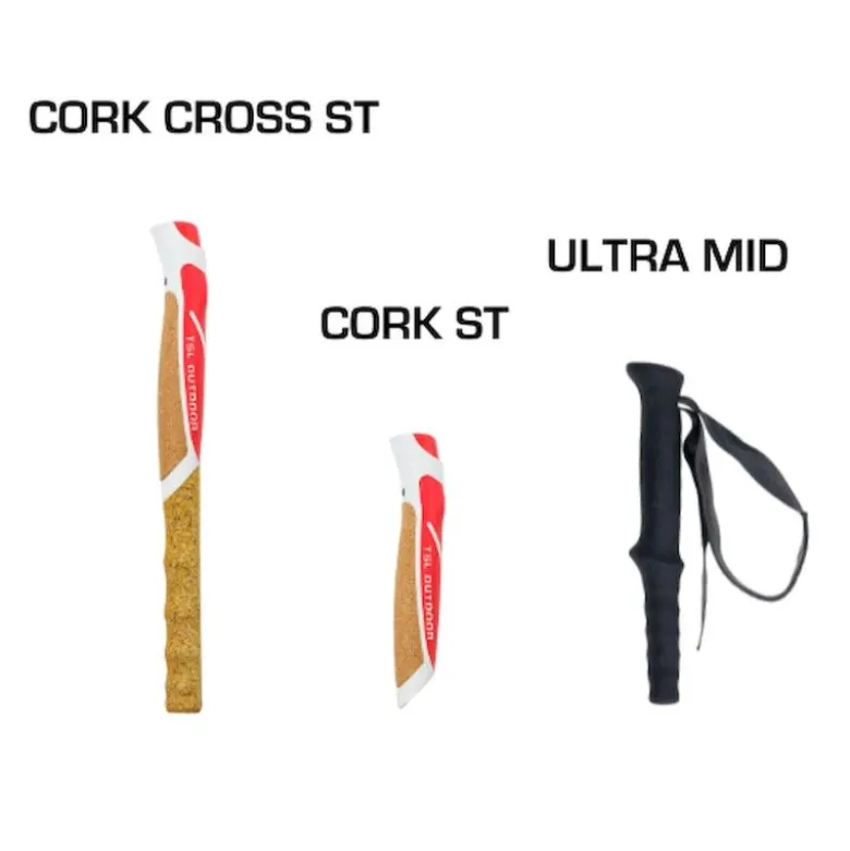 TSL OutdoorTrail Carbon 4 Magnetic Cork - Bâtons trail
