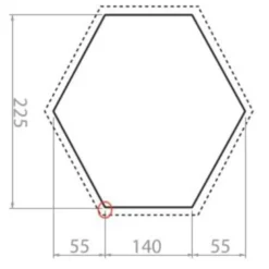 VaudeFP Adventure Mark 2P - Tapis de tente