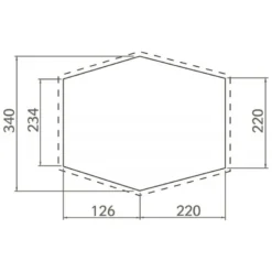 VaudeFPC Drive Van - Tapis de tente