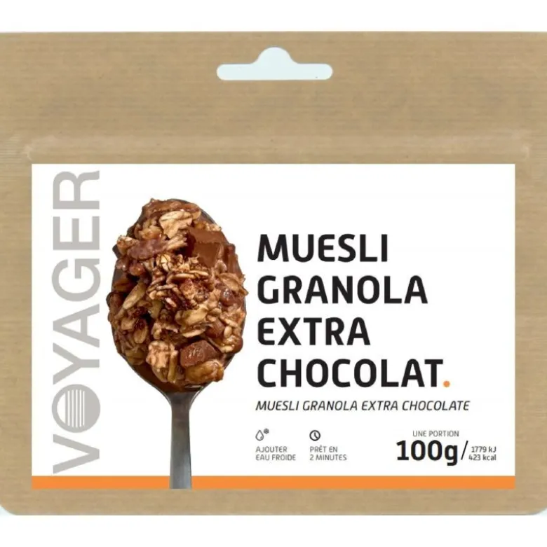 Voyager NutritionMuesli Granola Extra Chocolate - Petit-déjeuner