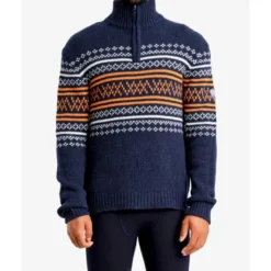 We NorwegiansSetesdal Zip Up Pullover - Pull en laine mérinos homme