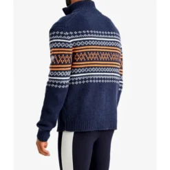 We NorwegiansSetesdal Zip Up Pullover - Pull en laine mérinos homme